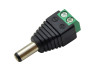 DC 5.5*2.1mm power plug with Lemanso / LMA9405 terminals (bolt-type wire clamp)