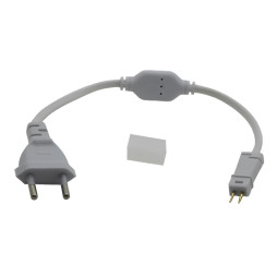 Power cord with connector Lemanso LD1801 for LED strip 60SMD 230V IP68