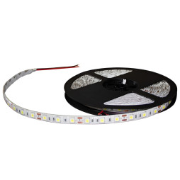 LED strip LEMANSO IP65 5m 60SMD 5050 12V white 10W/m 12LM/led (price per 1m) / LMA9304
