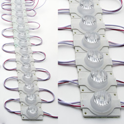 Led module No. 5 eg. 12V power 1.2W 1*2835 140lm IP65 angle: 10*60° / multiple of 20 pcs.