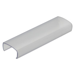 Wall mount LEMANSO 5cm 8*15.5mm for neon 8*16mm 240 degrees. plastic / LM863 transparent.