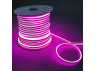 Neon LEMANSO 240 degrees 120LED 6W/m IP65 pink 2835SMD 220V 2160LM / LM858 "Ibiza" 100m/coil