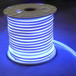 Neon LEMANSO 240 degrees 120LED 8W/m IP65 blue 2835SMD 220V 3120LM / LM859 "Ibiza" 100m/coil