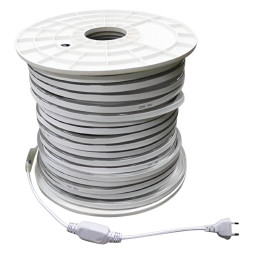 Neon LEMANSO 240 degrees 120LED 8W/m IP65 red 2835SMD 220V 3120LM / LM859 "Ibiza" 100m/coil