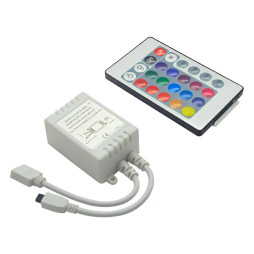 LEMANSO controller for RGB strip light with remote control 12V 72W (24 keys) / LM9503