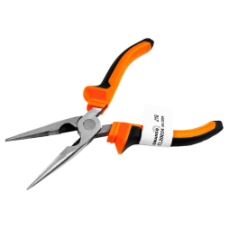 6" straight pliers LTL20034 orange-black Lemanso