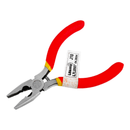 125mm flat-nose pliers red-yellow LTL20007 Lemanso