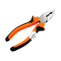 6" flat-nose pliers LTL20028 orange-black Lemanso
