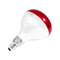 Infrared lamp 250W E27 230V half red / LM3828 warranty 6 months Lemanso