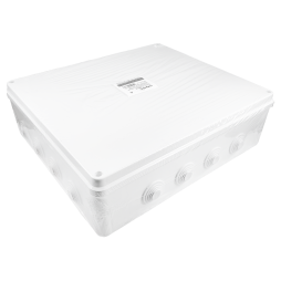 Distribution box 400*350*120 square LMA214 with rubber plugs Lemanso