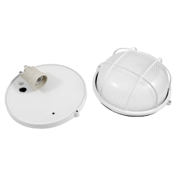 LED lamp housing and utility 20W 220V circle metal. for LED lamp with grille BL-1361 white (BL-1302) Lemanso