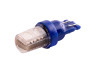 LED car lamp T10-5050-4smd in silicone blue 12V LEDUA