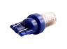 LED car lamp T10-5050-4smd in silicone blue 12V LEDUA