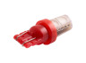 LED car lamp T10-5050-4smd in silicone red 12V LEDUA