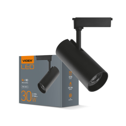 30W LED track light 170-265V 4100K black (VL-TR04-304B) VIDEX