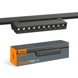 LED track light TR06 15W 4100K 220V black (VL-TR06-154B) VIDEX