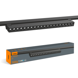 LED track light TR06 30W 4100K 220V black (VL-TR06-304B) VIDEX