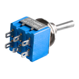 LSW29 6pin small 2 positions ON-ON MTS-202 LEDUA