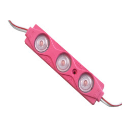 LED modules 2835-3smd 12V IP65 1.5watt with lens pink LEDUA