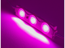 LED modules 2835-3smd 12V IP65 1.5watt with lens pink LEDUA