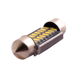 LED auto lamp S85-41mm-16smd 3014 white 12V LEDUA