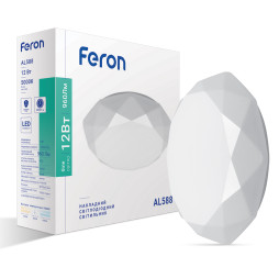 LED surface-mounted lamp Feron AL588 12W 5000K white