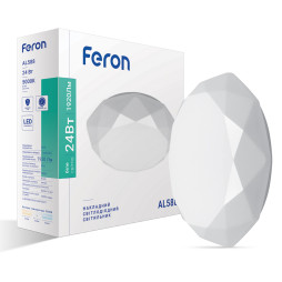 LED surface-mounted lamp Feron AL588 24W 5000K white