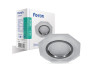 Built-in luminaire Feron CD8020 under a lamp with backlight chrome