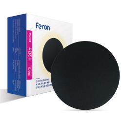 LED surface-mounted lamp Feron AL8110 12W 3000K black