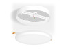 Frame for surface mounting frameless round VIDEX light fixture (VL-DLFR-33SF)