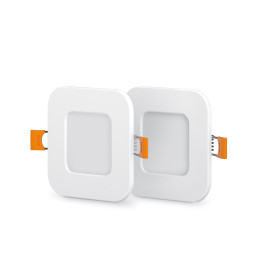 LED recessed square VIDEX 3W 5000K