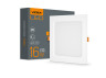 LED Back recessed square VIDEX 16W 5000K