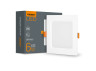LED Back recessed square VIDEX 6W 5000K