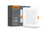 LED Back recessed square VIDEX 9W 5000K