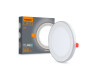 LED recessed light with decorative lighting VIDEX DL4R 12W+4W 5000K+2700K 220V
