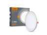 LED recessed light with decorative lighting VIDEX DL4R 18W+6W 5000K+2700K 220V