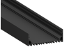 Aluminum profile for LED strip AL-24 2 meters black overhead suspended LEDUA