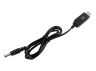 Power cable with converter DC5-DC12V USB-5.5 1A 90cm Biom