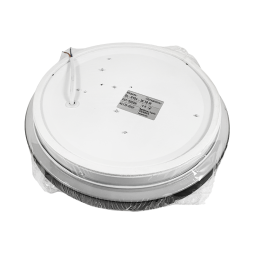 LED round surface mounted lamp 18W 175-265V 5000K without d/u black (DL-R104-18-5) Biom