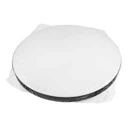 LED round surface-mounted lamp 24W 175-265V 5000K without d/u black (DL-R104-24-5) Biom