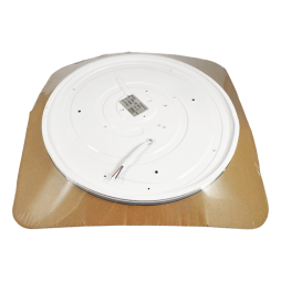 LED round surface-mounted lamp 30W 175-265V 5000K without d/u black (DL-R104-30-5) Biom