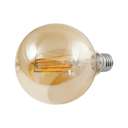 LED lamp ST64 8W E27 2350K 220V Amber FL-418 Biom