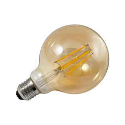 LED lamp ST64 8W E27 2350K 220V Amber FL-418 Biom