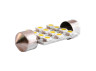 LED car lamp S85-39mm-12smd 3528 white 12V LEDUA