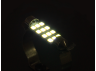 LED car lamp S85-41mm-12pcs 2835 white 24V LEDUA
