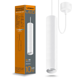 LED pendant lamp surface mounted VIDEX 10W 4100K white