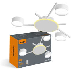 VIDEX lamp under 3xGX53 lamp surface mounted with backlight white VL-SPF20B-WB