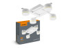 VIDEX lamp under 4xGX53 lamp surface mounted White (VL-SPF31-4W)