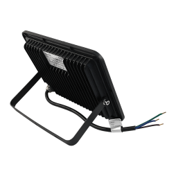 LED floodlight 50W 6500K IP65 3200LM 220-240V with microwave sensor black LMPS16-30 Lemanso