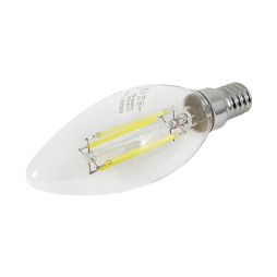 LED lamp 6W C35 E14 COB 660lm 6500к 220V LM3090 Lemanso
